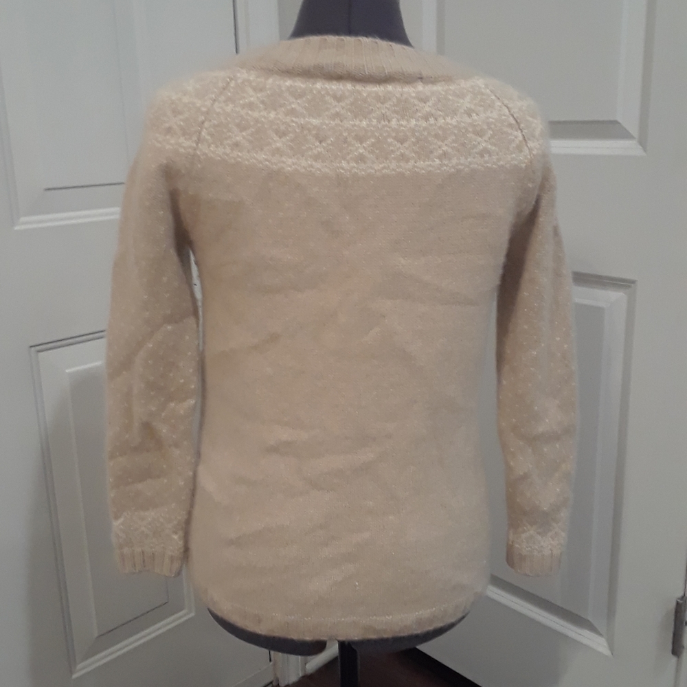 Talbots Cashmere Tan Sweater - Picture 7 of 9